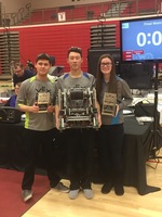 Skills Contest and Tournament Champs at Marion Harding Vex Robotics Competition