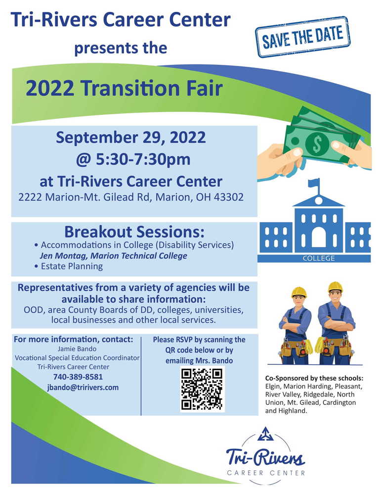 2022 Transition Fair TriRivers Career Center Ridgedale Local
