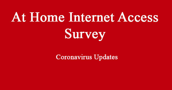 At Home Internet Access Survey