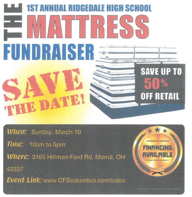 1st Annual Mattress Fundraiser