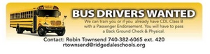 Bus Drivers Wanted