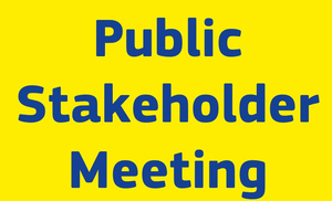 Public Stakeholder Input Hearing