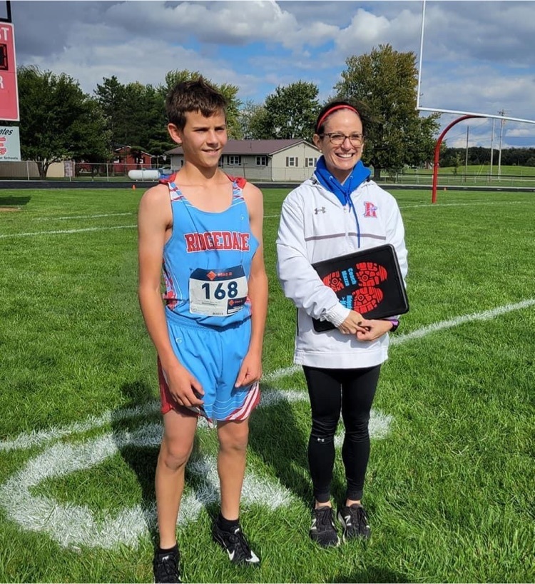 Isaac Lust NWCC Champ in JH Boys XC