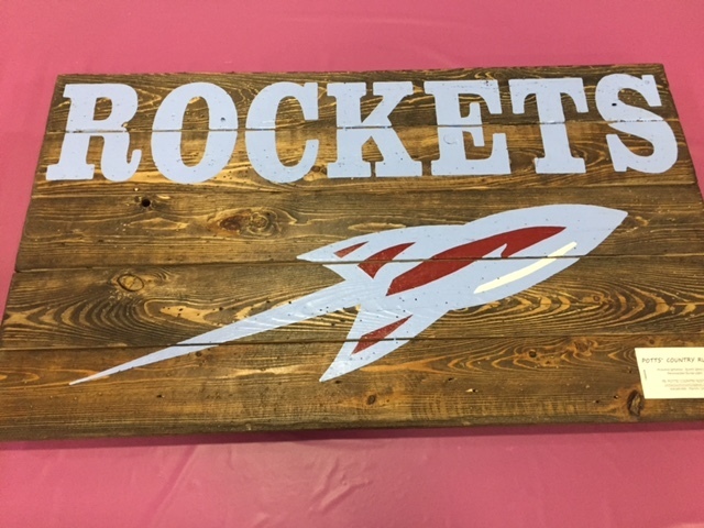Ridgedale Rocket sign